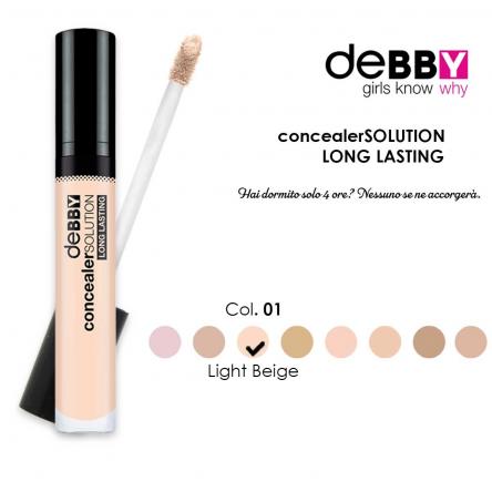 Debby correttore solution fluido 01 - light beige