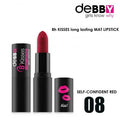 Debby rossetto long lasting mat 8h kisses 08 self-confident red