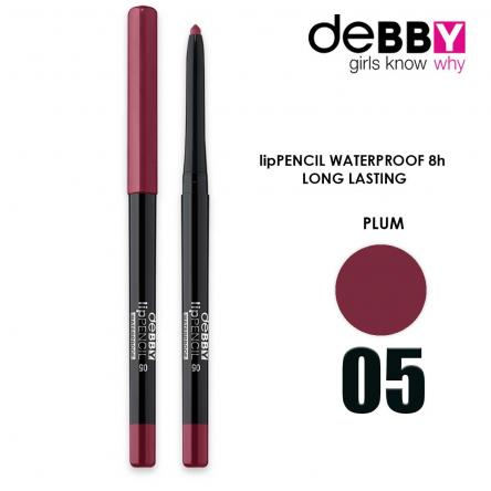 Debby matita labbra waterproof 5 plum