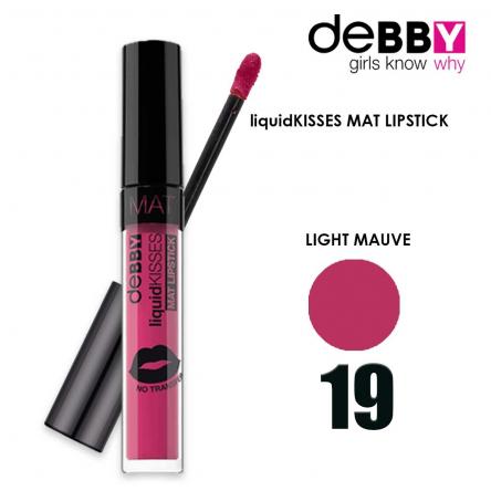 Debby liquid kisses mat 19 light mauve