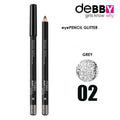 Debby debby matita occhi glitter 2 glitter grey