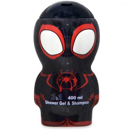 Miles morales 2d shower gel & shampoo 400 ml