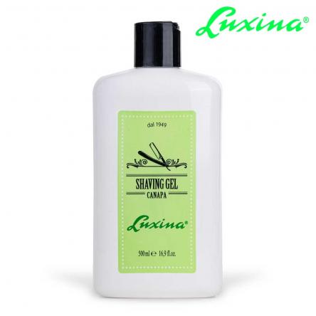 Luxina shaving gel canapa 500 ml