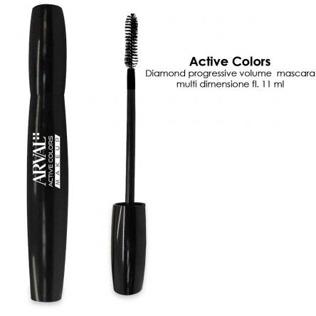 ARVAL Diamond progressive volume - nero mascara multi dimensione fl 11ml