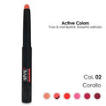 ARVAL Pure & mat lipstick n. 02 - corallo rossetto satinato - matitone