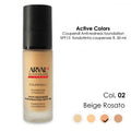 ARVAL COUPEROLL-anti redness foundation spf15 n 02-fondotinta couperose e rossori beigie rosato -fl 30ml