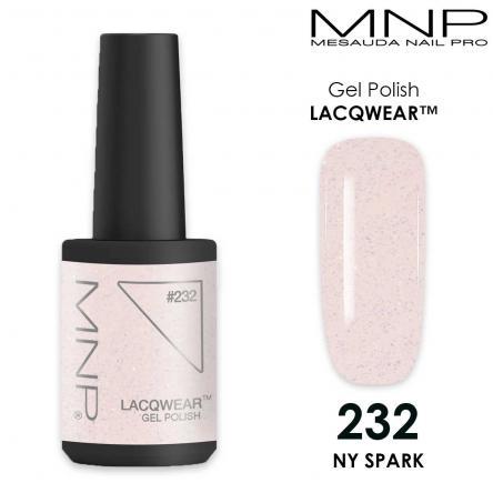 MESAUDA LACQWEAR MNP 10 ML Gel Polish 232 NY Spark