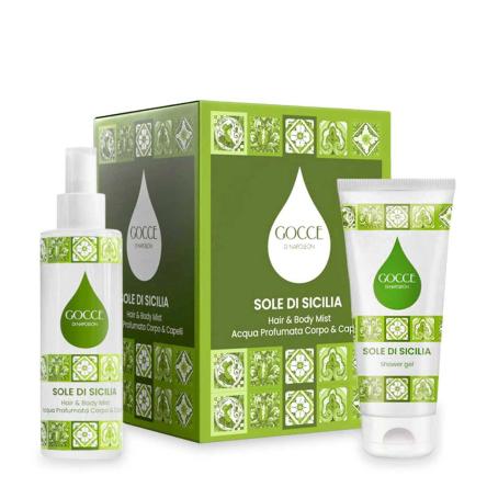 Gocce sole di sicilia hair & body mist 200 ml + shower gel 150 ml