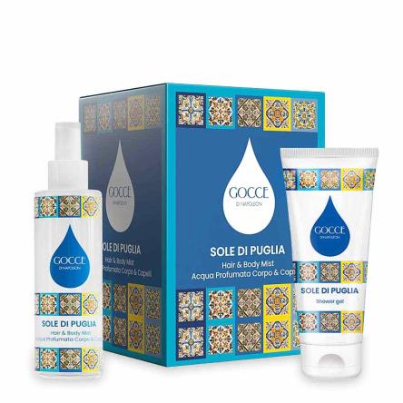 Gocce sole di puglia hair & body mist 200 ml + shower gel 150 ml