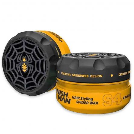 Nishman aqua hair styling spider wax (argan) s4 150 ml