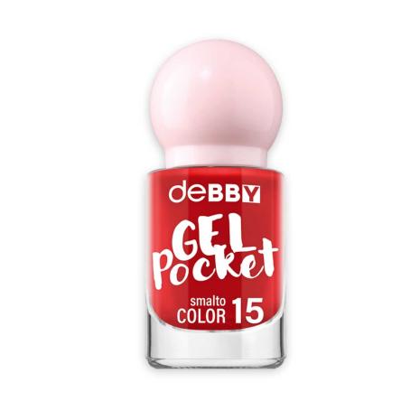 Debby smalto gel pocket 15 classic red 4,5 ml