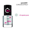 Debby smalto quick dry chrome 26 majestic green