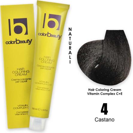 Edelstein colorbeauty tintura 100 ml n. 4 castano