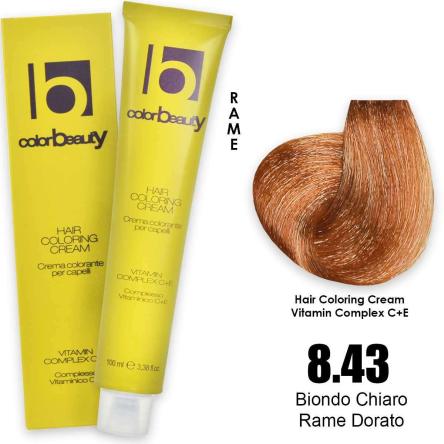 Edelstein colorbeauty tintura 100 ml n. 8.43 biondo chiaro rame dorato