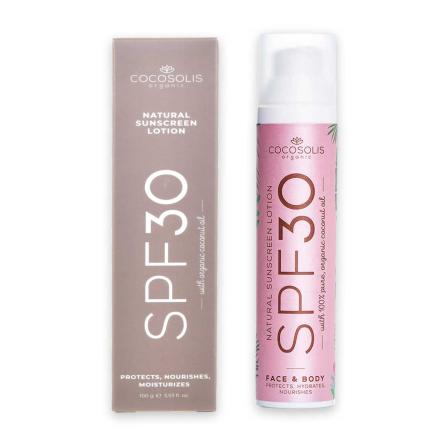 COCOSOLIS Natural Sunscreen Lotion SPF 30 100 G