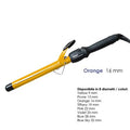 Move colored curling iron 16 mm arancio