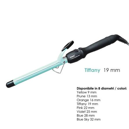 Move colored curling iron 19 mm tiffany