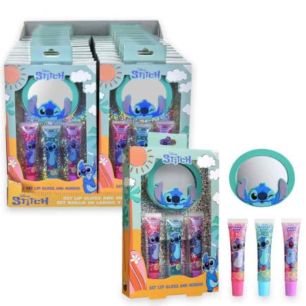 Set lip gloss 3 x 7,5 ml and mirror stitch