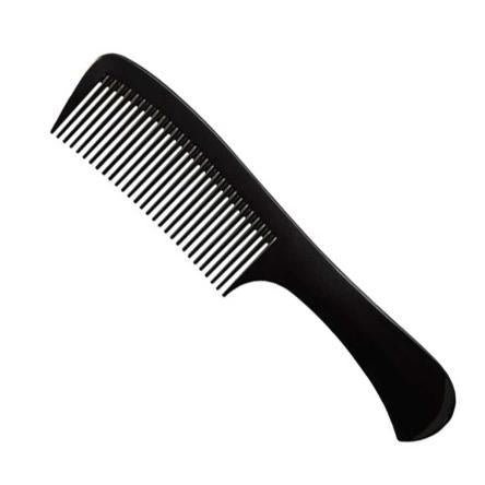 Pettine manico nero