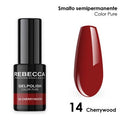 Rebecca gel polish soak off color pure 5 ml smalto semipermanente n.14