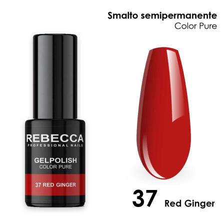 Rebecca gel polish soak off color pure 5 ml smalto semipermanente n.37