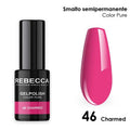 Rebecca gel polish soak off color pure 5 ml smalto semipermanente n.46