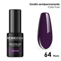 Rebecca gel polish soak off color pure 5 ml smalto semipermanente n.64