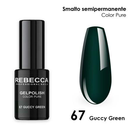 Rebecca gel polish soak off color pure 5 ml smalto semipermanente n.67