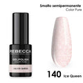 Rebecca gel polish soak off color pure 5 ml smalto semipermanente n.140