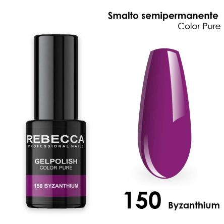 Rebecca gel polish soak off color pure 5 ml smalto semipermanente n.150