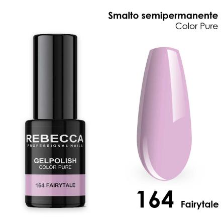 Rebecca gel polish soak off color pure 5 ml smalto semipermanente n.164
