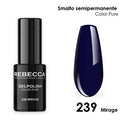 Rebecca gel polish soak off color pure 5 ml smalto semipermanente n.239