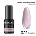 Rebecca gel polish soak off color pure 5 ml smalto semipermanente n.277