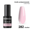 Rebecca gel polish soak off color pure 5 ml smalto semipermanente n.282
