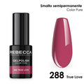Rebecca gel polish soak off color pure 5 ml smalto semipermanente n.288