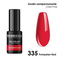 Rebecca gel polish soak off color pure 5 ml smalto semipermanente n.335